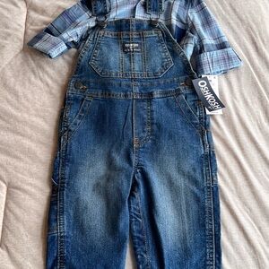 OshKosh B'gosh Classic Blue Denim Overalls